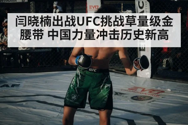 闫晓楠出战UFC挑战草量级金腰带 中国力量冲击历史新高